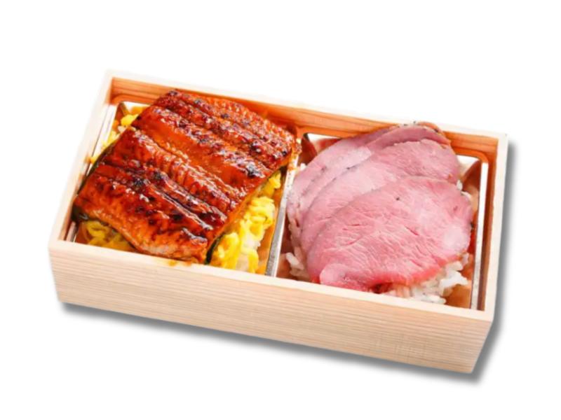 【得】うなぎとローストビーフ御膳