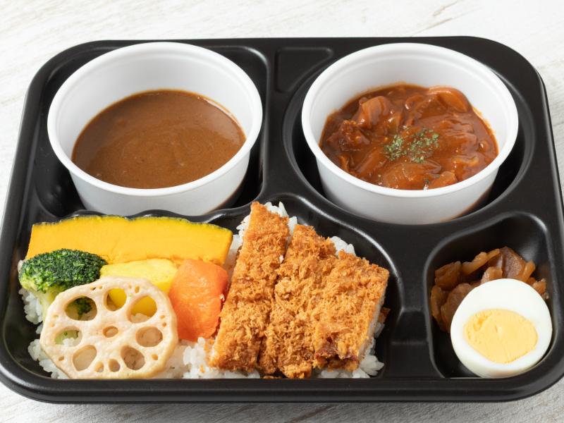 手仕込みカツカレーとハヤシライス