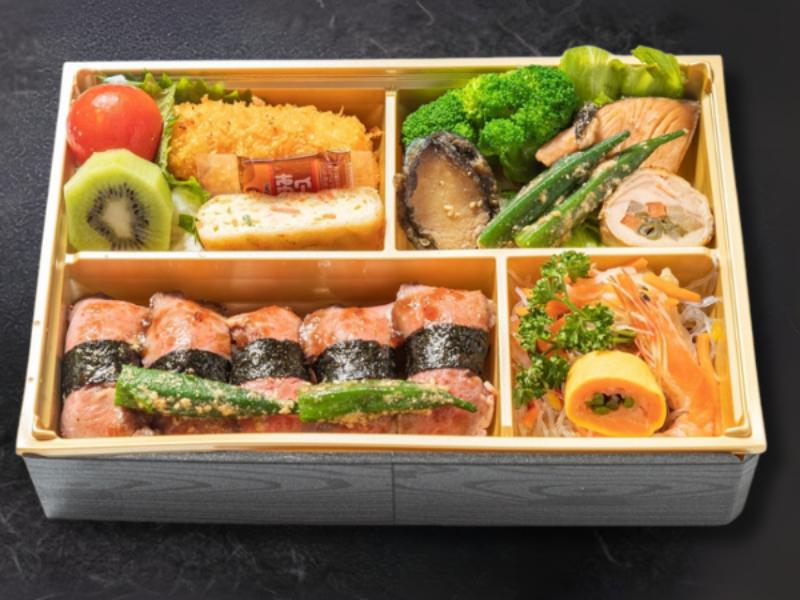 ローストビーフ肉寿司御膳