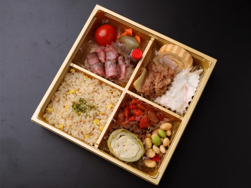 和牛ローストビーフと彩菜８品弁当