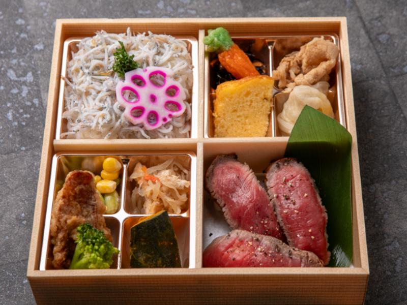茜〜肉寿司としらす御膳〜