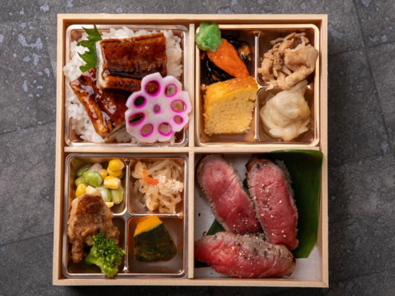 薊(あざみ)〜肉寿司と鰻の蒲焼き御膳〜