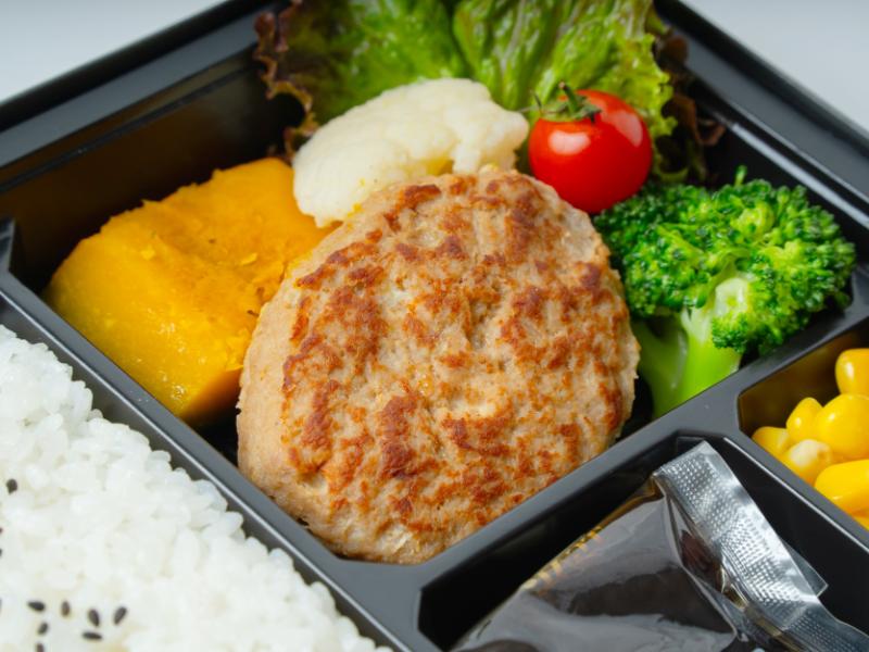 和風ソースのハンバーグ弁当