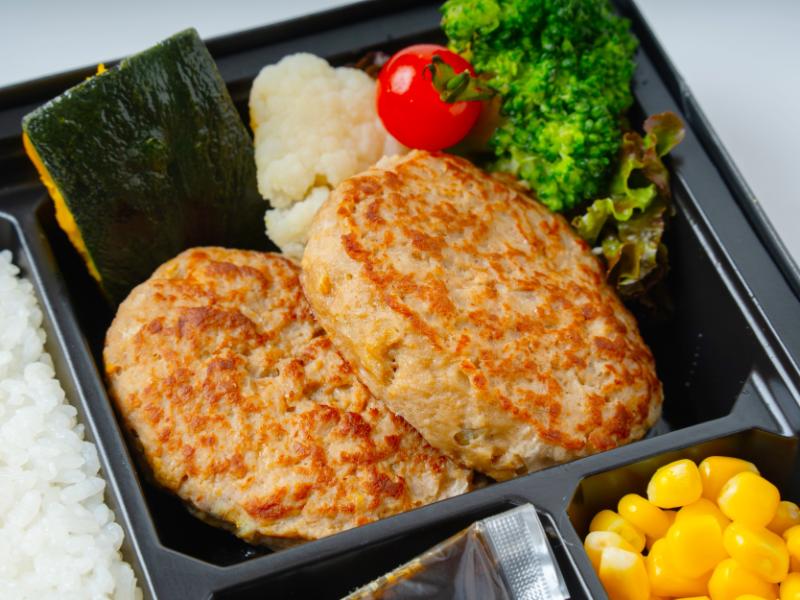 和風ソースのダブルハンバーグ