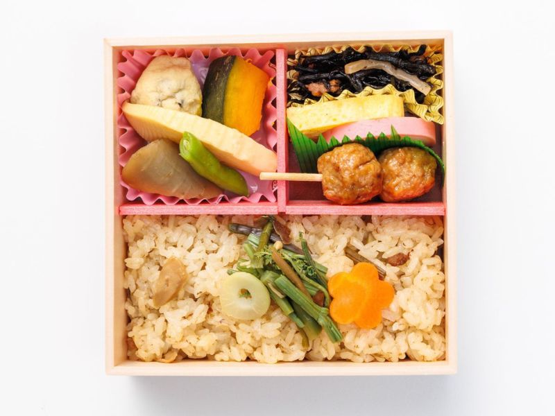 【3月～5月】【春限定】季節のお弁当～山菜おこわ