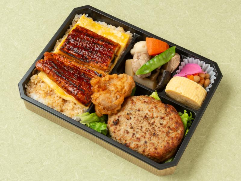COEDO蔵の街 うなぎ御膳【特製ハンバーグ＆唐揚げ】