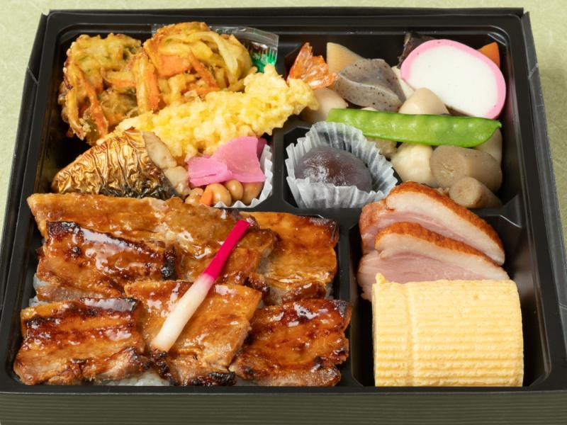 【川越 割烹御膳】天麩羅と秩父豚みそ重