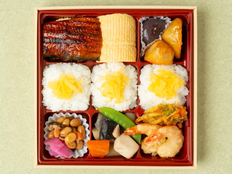 小江戸九彩幕の内（うなぎ・海老天）