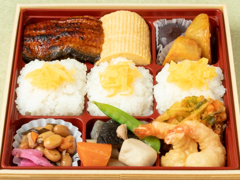 小江戸九彩幕の内（うなぎ・海老天）