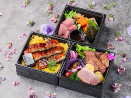 和匠 頂（関西）の【お弁当デリ特別価格】肉そぼろ重と和牛ハンバーグ