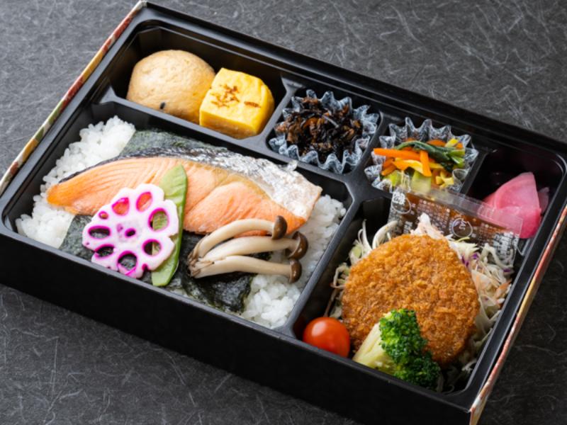 銀鮭海苔弁当