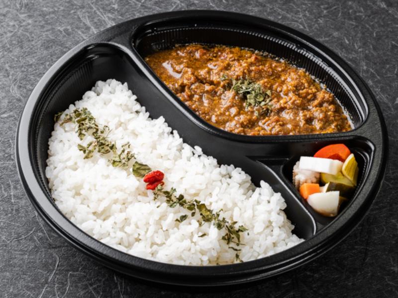豚挽肉と唐辛子の薬膳カレー