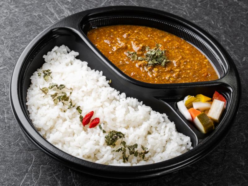島豆腐と野菜出汁の薬膳キーマカレー【ヴィーガン・ベジタリアン対応】