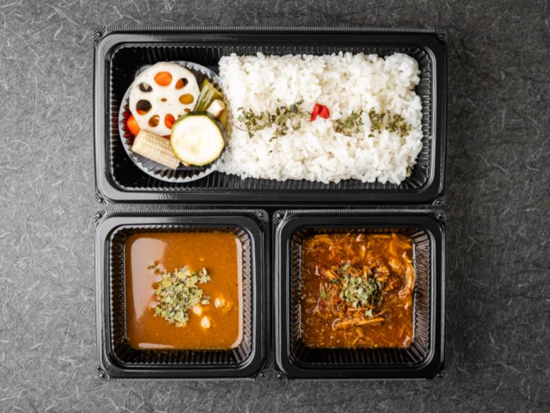 薬膳スープで作ったチキンカレー&鶏と生姜の煮込み薬膳カレー