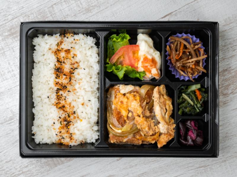 かつ玉煮弁当