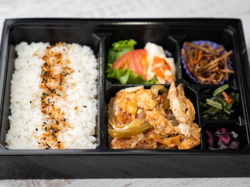 かつ玉煮弁当