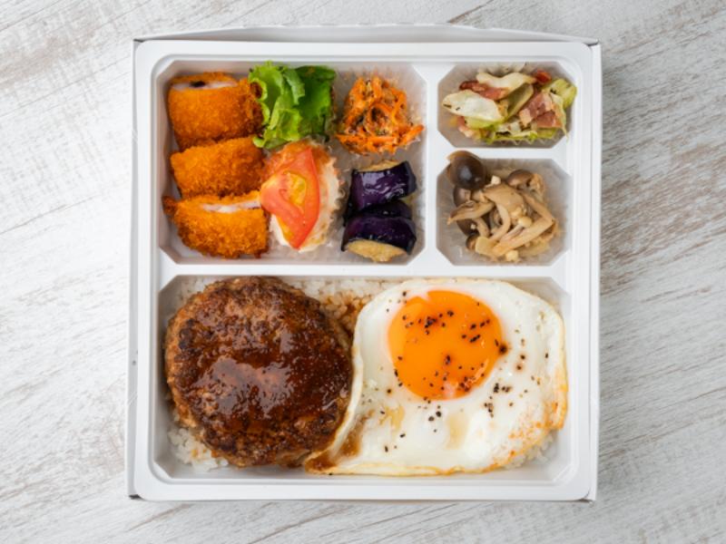 ロコモコ箱弁当
