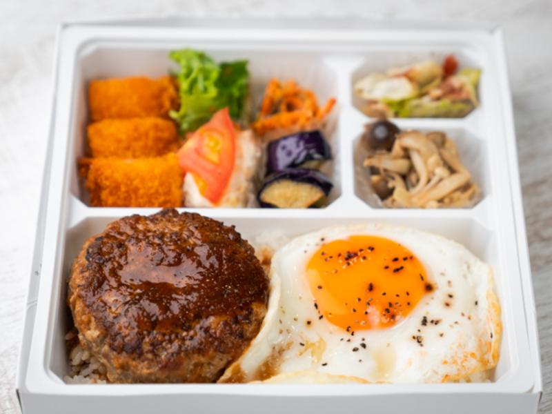 ロコモコ箱弁当