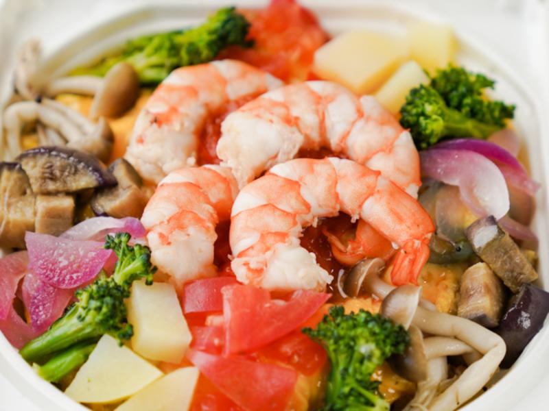 ひとめぼれオムライス〈エビが好き〉
