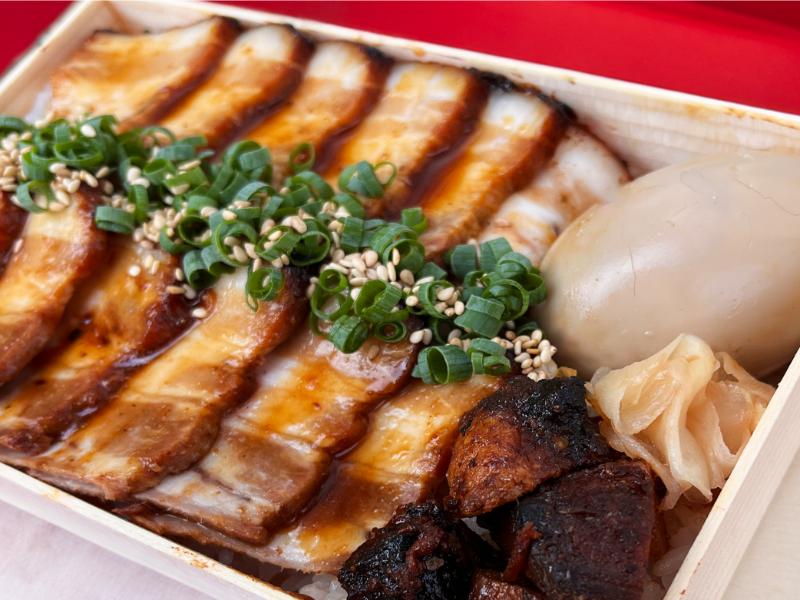 【本格焼豚】蜜汁チャーシュー重【特撰銘柄 林SPF豚】上豚バラ 90g