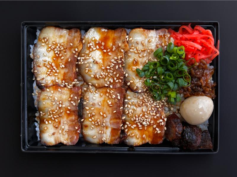 焼豚飯【千葉県産ブランド豚 林SPFプレミアムポーク使用】