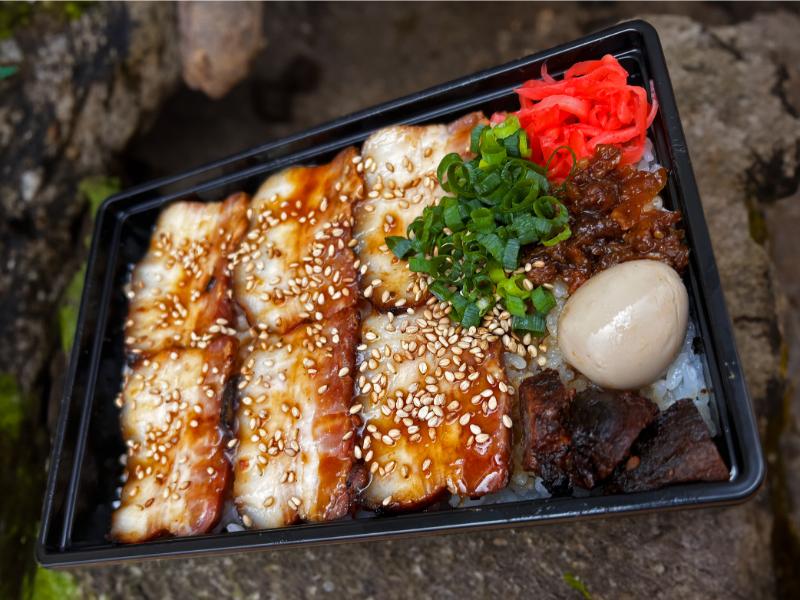 焼豚飯【千葉県産ブランド豚 林SPFプレミアムポーク使用】