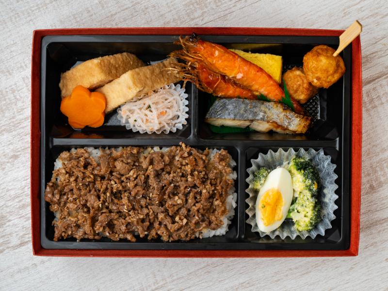 牛しぐれ煮弁当