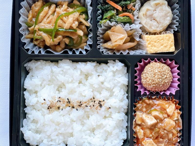 青椒肉絲弁当