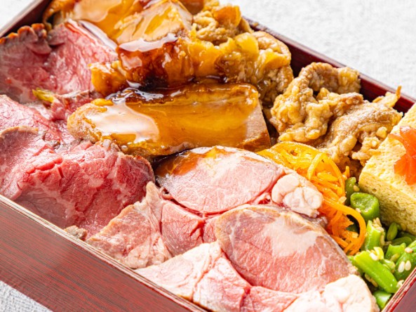 ５種肉盛り弁当