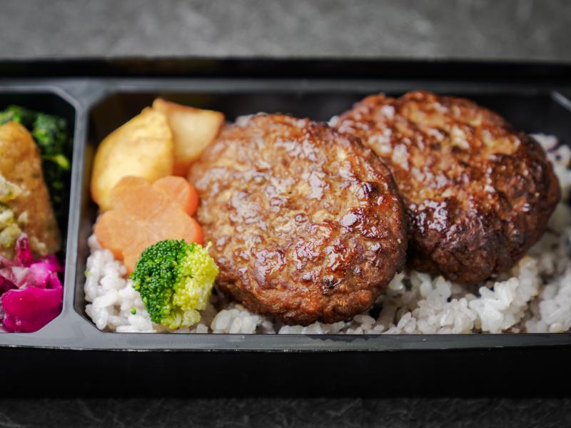 おろしハンバーグW弁当