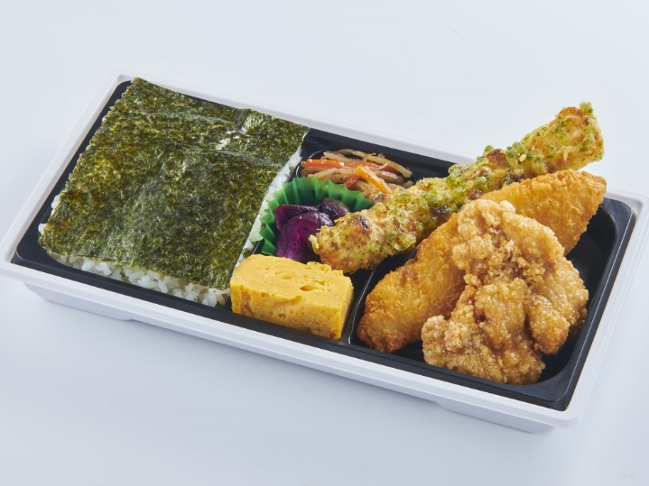 から揚げのり弁