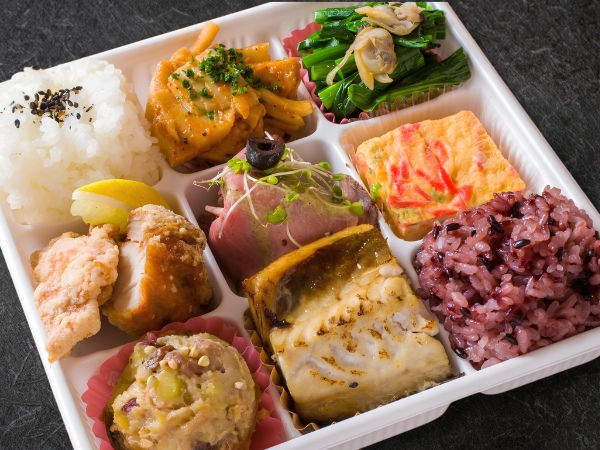 9品目の彩り弁当