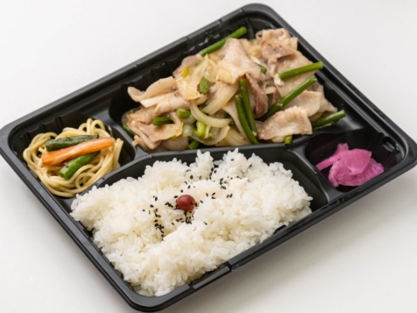 豚バラ塩炒め弁当