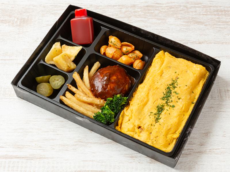 贅沢ビーフオムハンバーグ御膳
