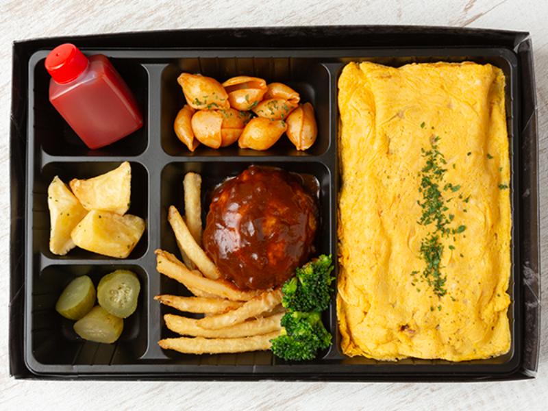 贅沢ビーフオムハンバーグ御膳