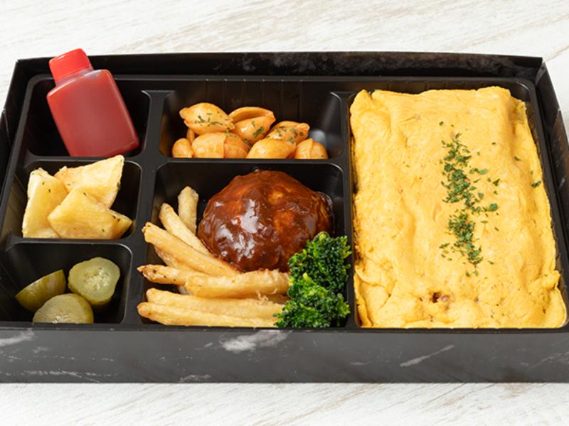 贅沢ビーフオムハンバーグ御膳