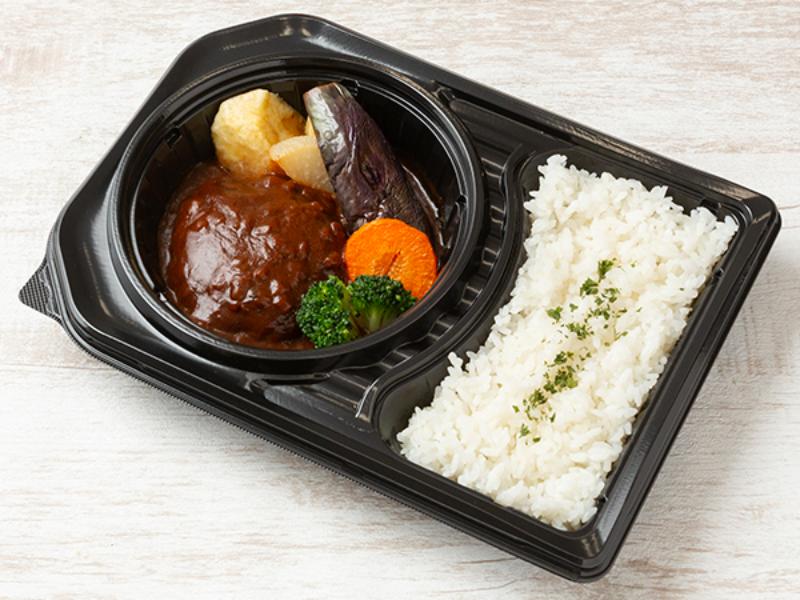 濃厚デミグラスハンバーグ