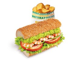 エビアボカド SUBWAY（ヨコハマベイサイド本店）のえびアボカド 930円｜【お弁当デリ