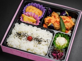 ミートボールと野菜のトマトチーズソース弁当