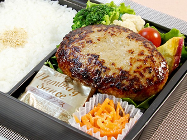 ソース選べるお得な格之進ハンバーグ弁当（デミグラスソース）