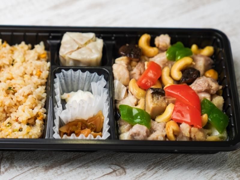 鶏肉とカシューナッツ炒め弁当