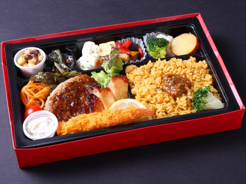特製ハンバーグとアソートBOX【ドライカレー】