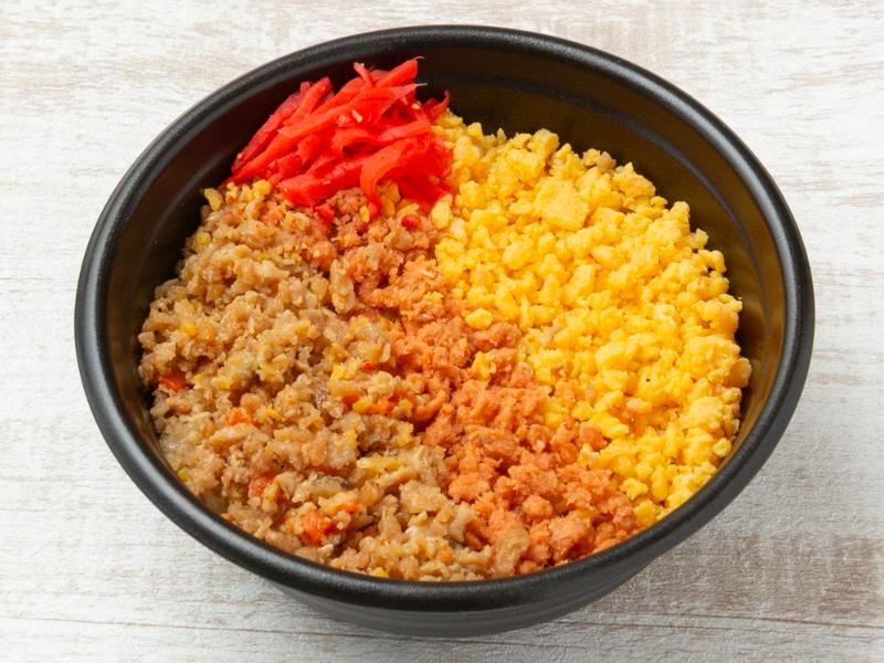 三色丼