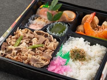 牛一段弁当