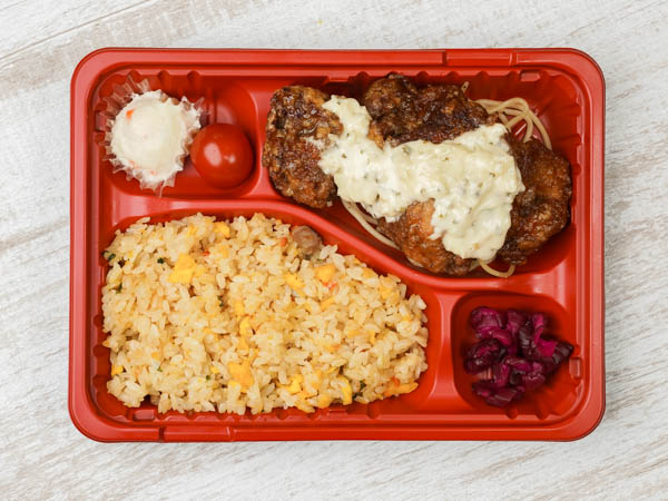 からあげ丸の南蛮漬け唐揚げ＆炒飯弁当