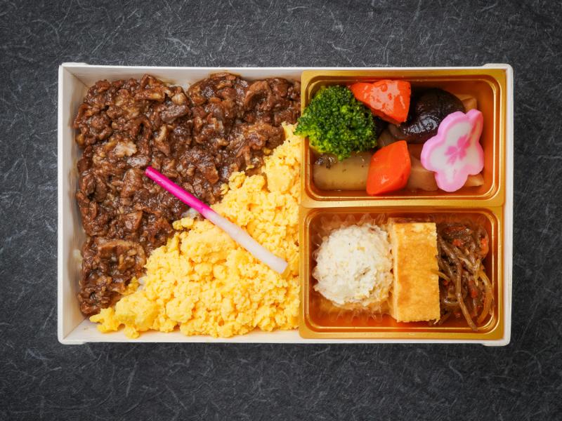 牛しぐれ煮弁当