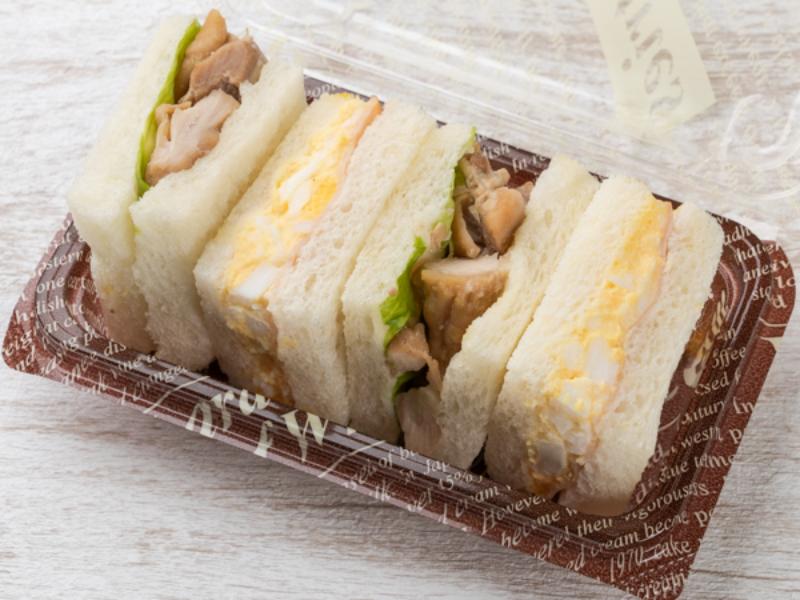 【シンプルミニBOX】たまごハム＆照り焼き