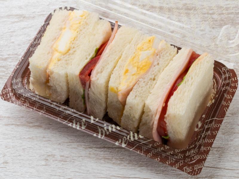 【シンプルミニBOX】たまごハム＆BLT