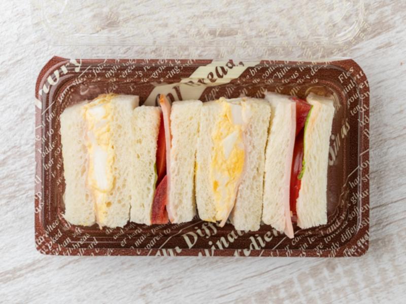 【シンプルミニBOX】たまごハム＆BLT