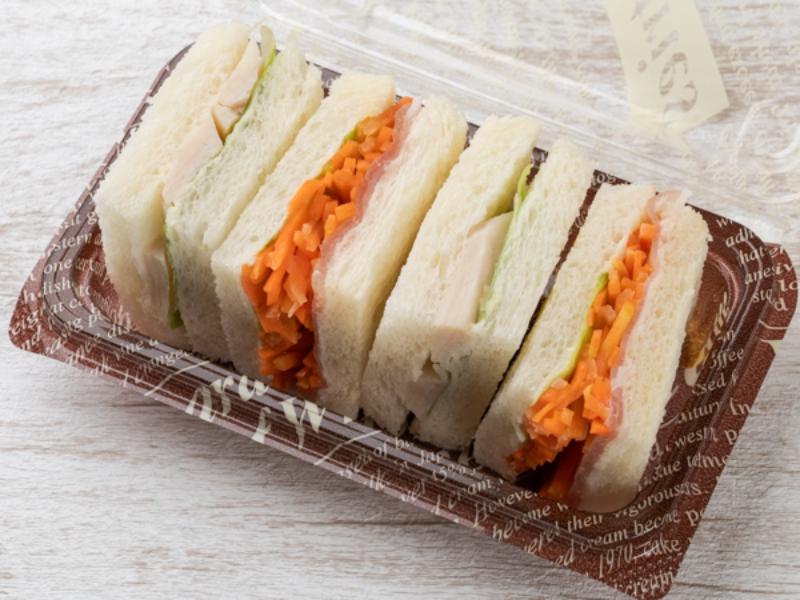 【シンプルミニBOX】サラダチキン＆生ハムとニンジンラぺ